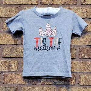 "TIS THE SEASON" CHRISTMAS T-SHIRT SIZE 3T